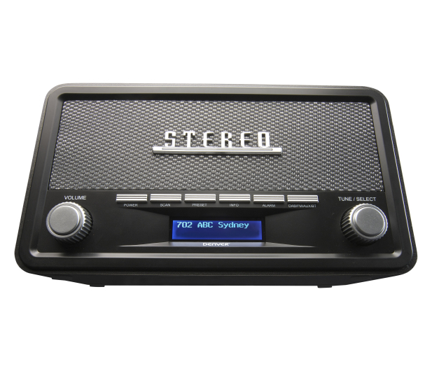 Denver Radio retro DAB+/FM Denver DAB-18 dark grey - 1535075 - zdjęcie 4